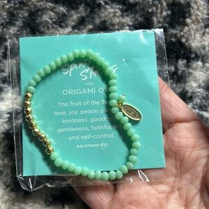 Spirit Stack teal patience bracelet! Brand new​